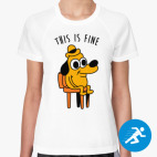 Женская спортивная футболка