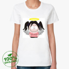 Женская футболка органик