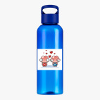 Прозрачная спортивная бутылка