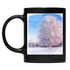 Кружка цветная UV-DTF