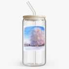 Банка с бамбуковой крышкой