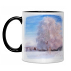 Кружка двухцветная