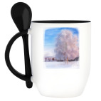 Кружка с ложкой