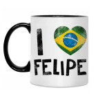 Кружка двухцветная