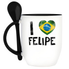 Кружка с ложкой