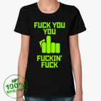 Женская футболка органик