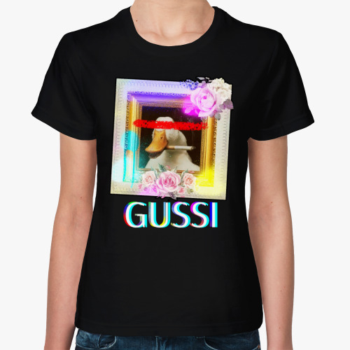 Женская футболка Gussi