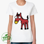 Женская футболка органик