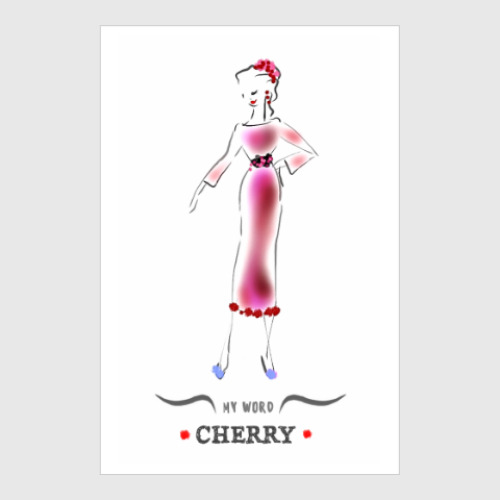 Постер Cherry ( Вишенка )