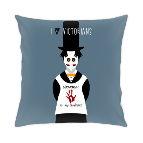 Подушка с принтом Английские писатели