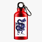 Металлическая бутылка 400 мл UV-DTF