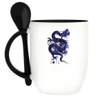 Кружка с ложкой