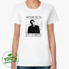 Женская футболка органик