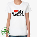 Женская футболка органик