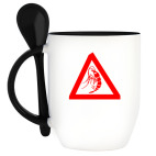 Кружка с ложкой