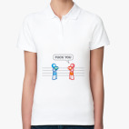 Женская рубашка поло