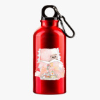 Металлическая бутылка 400 мл UV-DTF