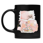 Кружка цветная UV-DTF