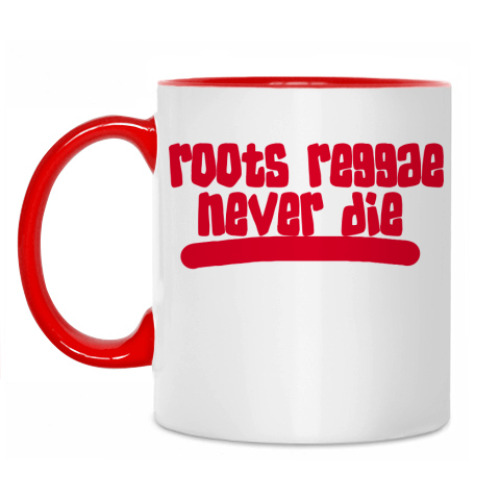 Кружка с принтом Регги