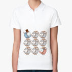 Женская рубашка поло