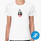 Женская спортивная футболка