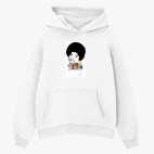 Толстовка худи оверсайз