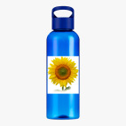 Прозрачная спортивная бутылка