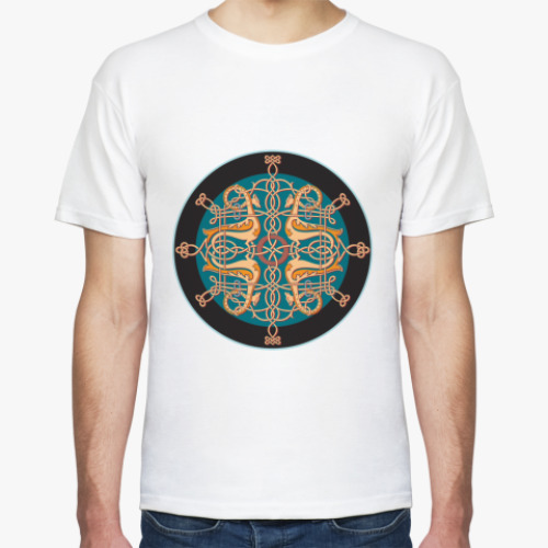 Футболка с принтом Орнамент