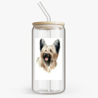 Банка с бамбуковой крышкой