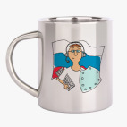 Кружка металлическая