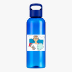 Прозрачная спортивная бутылка