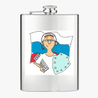 Фляжка стальная