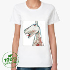 Женская футболка органик