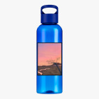 Прозрачная спортивная бутылка