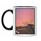 Кружка двухцветная