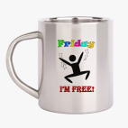 Кружка металлическая