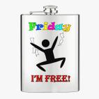 Фляжка стальная