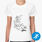 Женская спортивная футболка