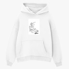 Толстовка худи оверсайз