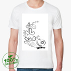 Мужская футболка органик