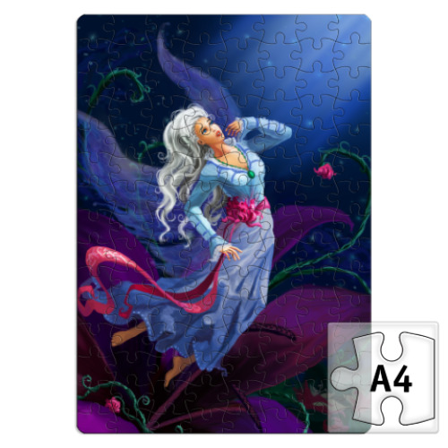 Пазл с принтом  Лунная фея