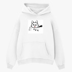 Толстовка худи оверсайз