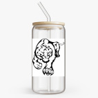 Банка с бамбуковой крышкой