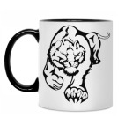 Кружка двухцветная