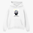 Толстовка худи оверсайз