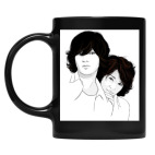 Кружка цветная UV-DTF