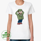 Женская футболка органик