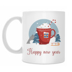 Красивый новогодний принт