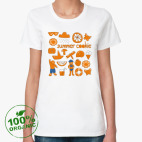 Женская футболка органик