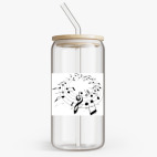 Банка с бамбуковой крышкой